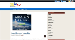 Desktop Screenshot of noticias.sitioco.com