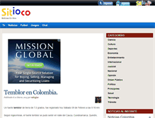 Tablet Screenshot of noticias.sitioco.com
